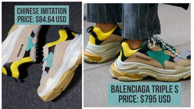 China Copy of Balenciaga Shoes