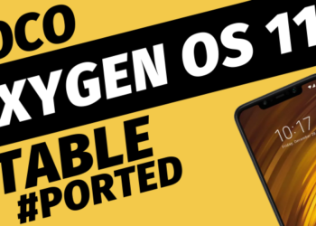 POCO F1 OXYGEN OS 11
