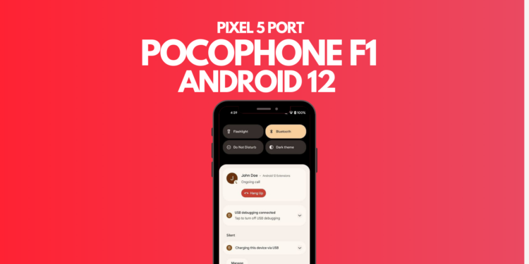 Pixel 5 Android 12 on POCO F1: Review