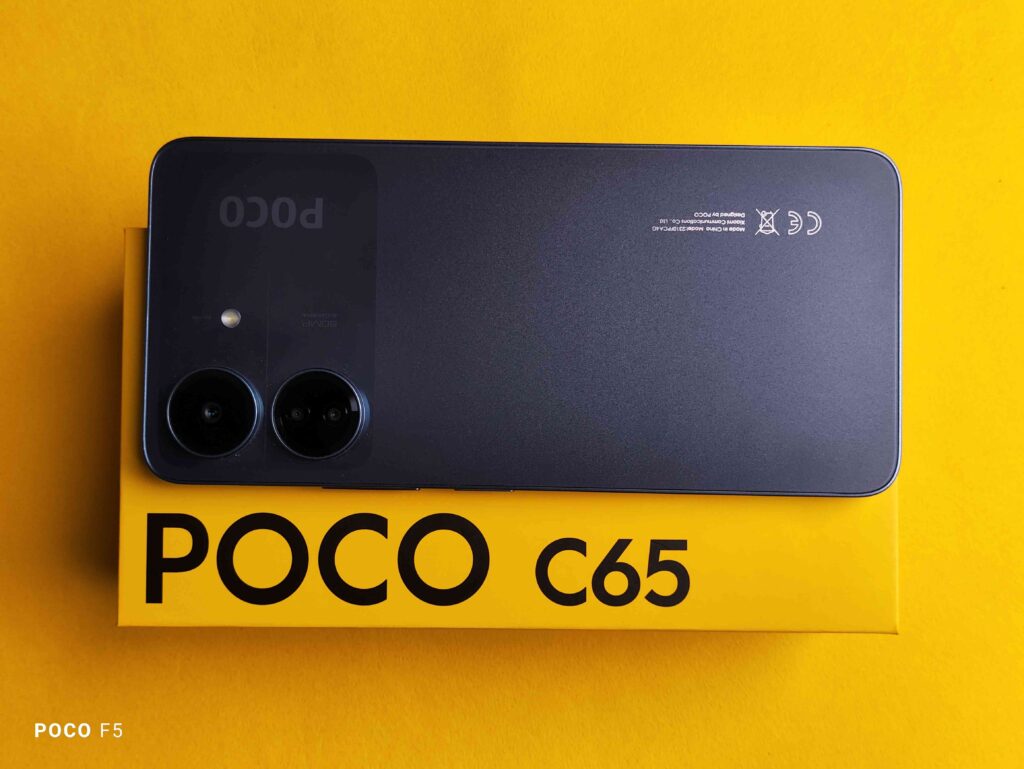 POCO C65 Design