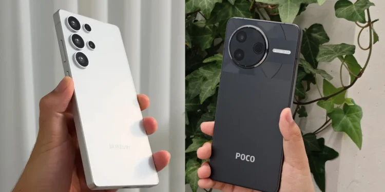 Samsung S25 Ultra vs POCO F7 Ultra
